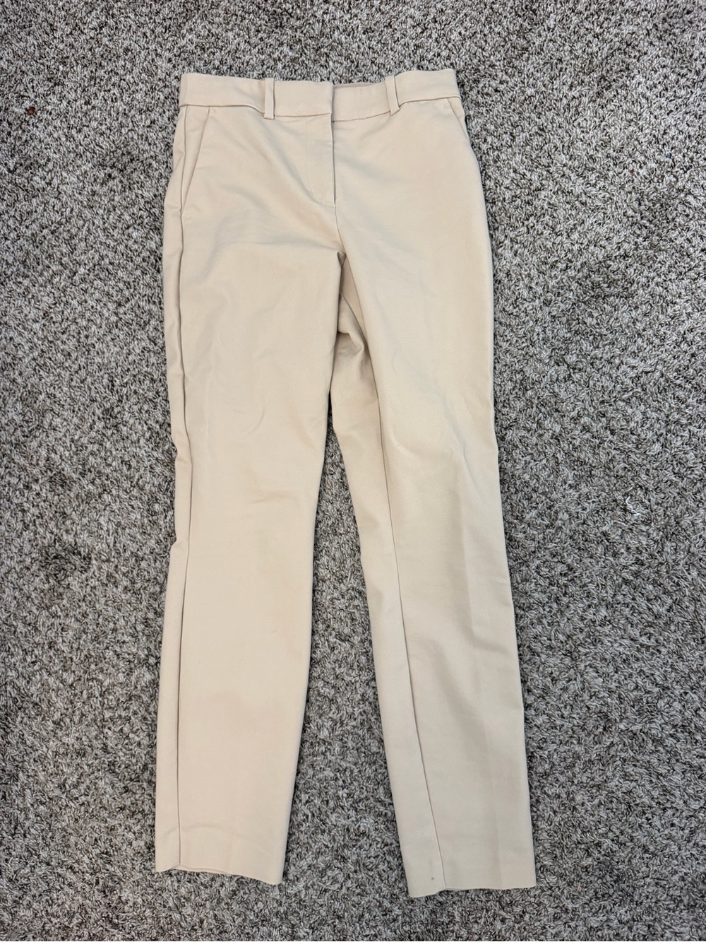 H&M Cream Ankle Dress Pants